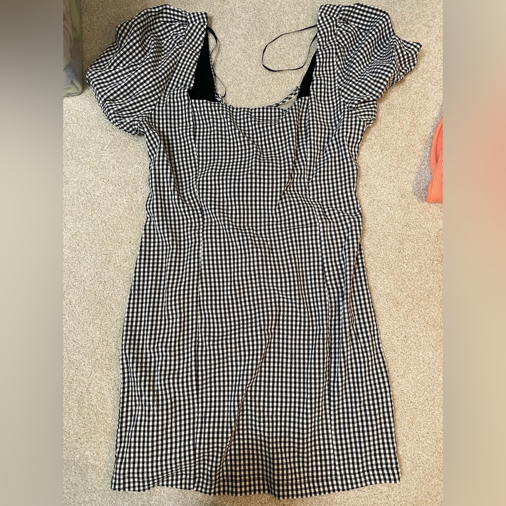All in Favor Gingham Dress